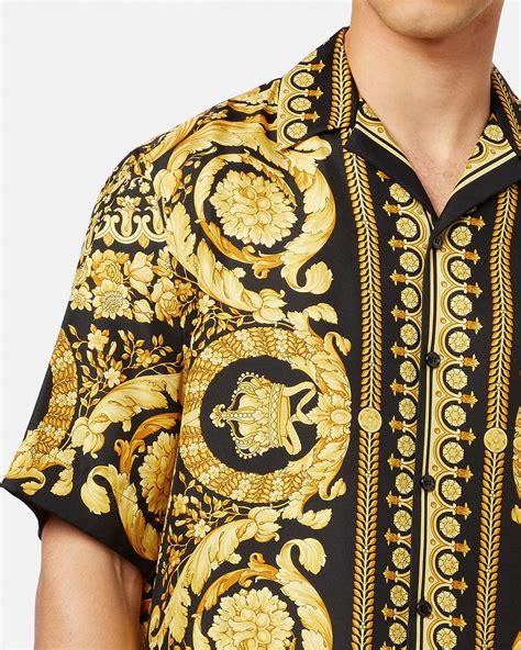 camisa tipo correntes original versace